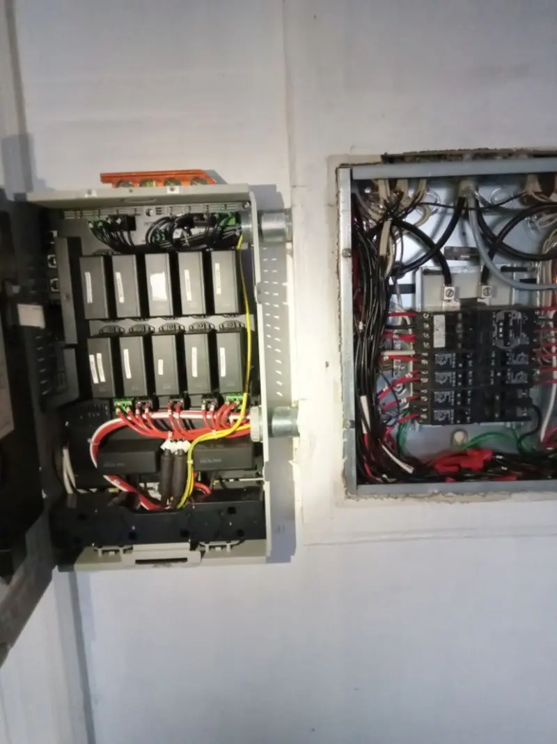 Electrical panel upgrade completed for Indoor Lighting Installation in Upper Leacock